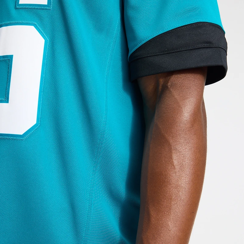 Men's Nike Trevor Lawrence Teal Jacksonville Jaguars Vapor F.U.S.E. Stitched Limited Jersey