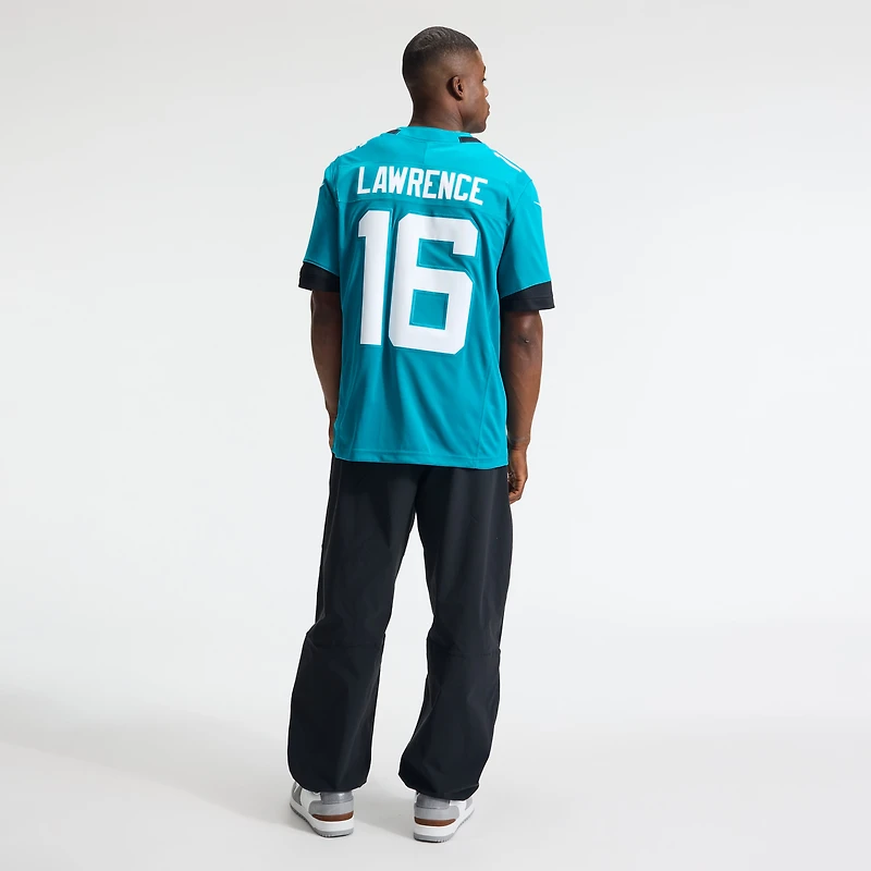 Maillot Nike Trevor Lawrence Teal Jacksonville Jaguars Vapor F.U.S.E. Stitched Limited pour homme