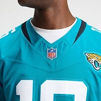 Men's Nike Trevor Lawrence Teal Jacksonville Jaguars Vapor F.U.S.E. Stitched Limited Jersey