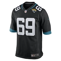 Men's Nike Tyler Shatley Black Jacksonville Jaguars Alternate Game Jersey