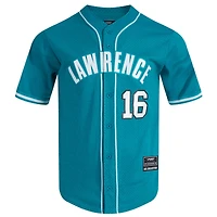Men's Pro Standard Trevor Lawrence Teal Jacksonville Jaguars Mesh Button-Up Baseball Jersey
