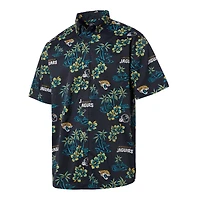 Chemise boutonnée pour homme Reyn Spooner noire Jacksonville Jaguars Kekai