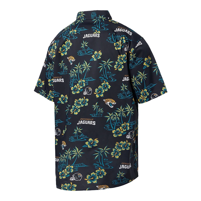 Chemise boutonnée pour homme Reyn Spooner noire Jacksonville Jaguars Kekai
