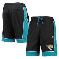 Starter Noir/Sarcelle Jacksonville Jaguars Fan Favorite Fashion Shorts pour homme