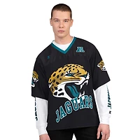 Men's Starter Black/White Jacksonville Jaguars Short Sleeve & Long T-Shirt Combo Pack