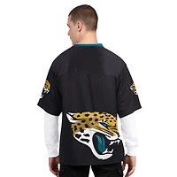 Men's Starter Black/White Jacksonville Jaguars Short Sleeve & Long T-Shirt Combo Pack