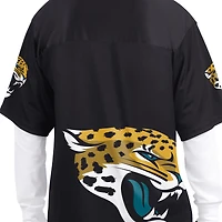 Men's Starter Black/White Jacksonville Jaguars Short Sleeve & Long T-Shirt Combo Pack