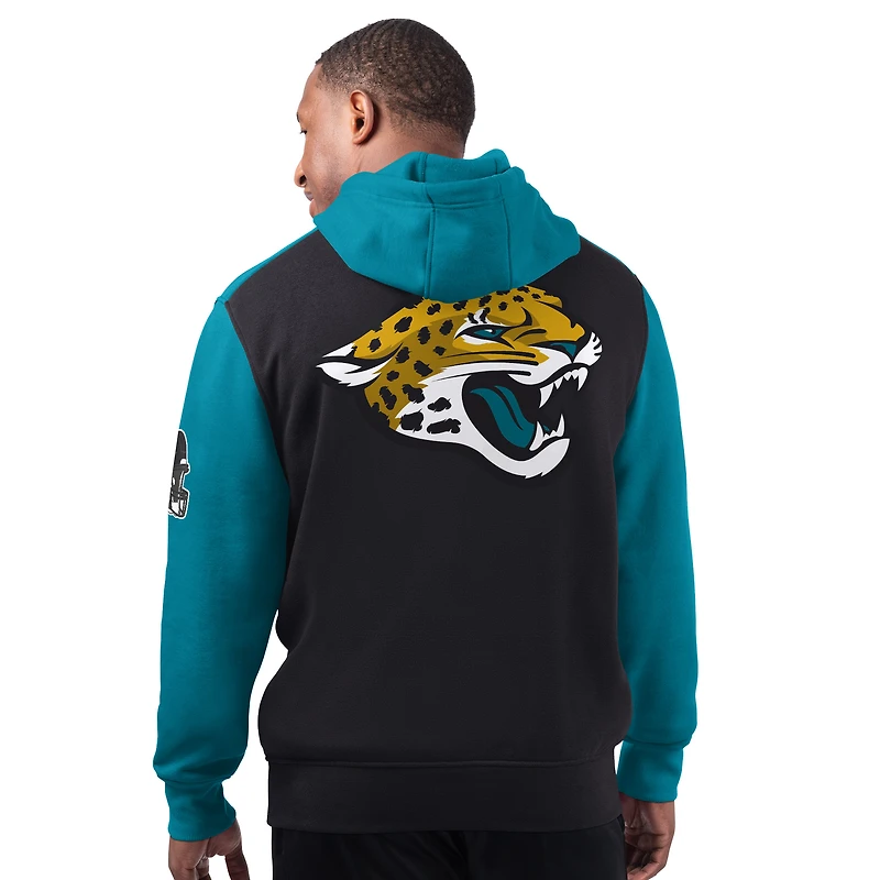 Sweat à capuche noir Starter Extreme pour homme des Jaguars de Jacksonville