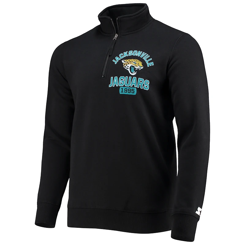 Veste noire à fermeture éclair pour homme Jacksonville Jaguars Heisman Starter
