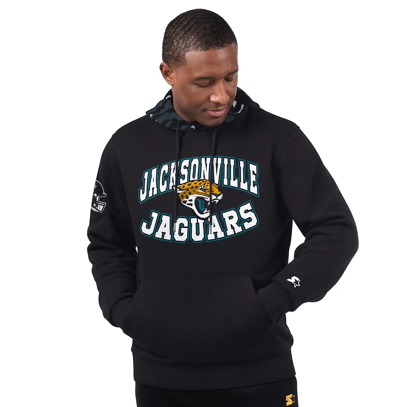 Sweat à capuche Starter Black Jacksonville Jaguars Thursday Night Gridiron pour homme