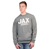 Sweat-shirt ras du cou en polaire Assist Starter pour homme, couleur charbon