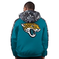 Veste zippée intégrale pour homme Starter Teal Jacksonville Jaguars Thursday Night Gridiron