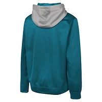 Men's Teal Jacksonville Jaguars Replay Fashion Graphic Full-Zip Hoodie Jacket