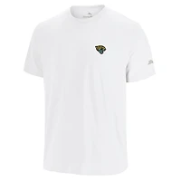 Men's Tommy Bahama White Jacksonville Jaguars Sport Torchdown Graphic T-Shirt