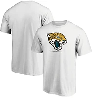 Men's  White Jacksonville Jaguars Team Lockup T-Shirt