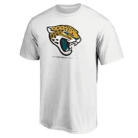 Men's  White Jacksonville Jaguars Team Lockup T-Shirt