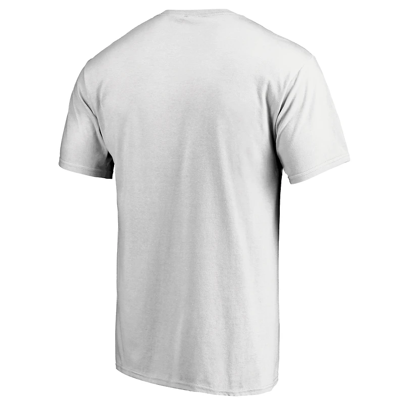 Men's  White Jacksonville Jaguars Team Lockup T-Shirt