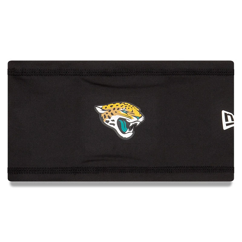 Bandeau officiel du camp d'entraînement New Era Jacksonville Jaguars COOLERA noir