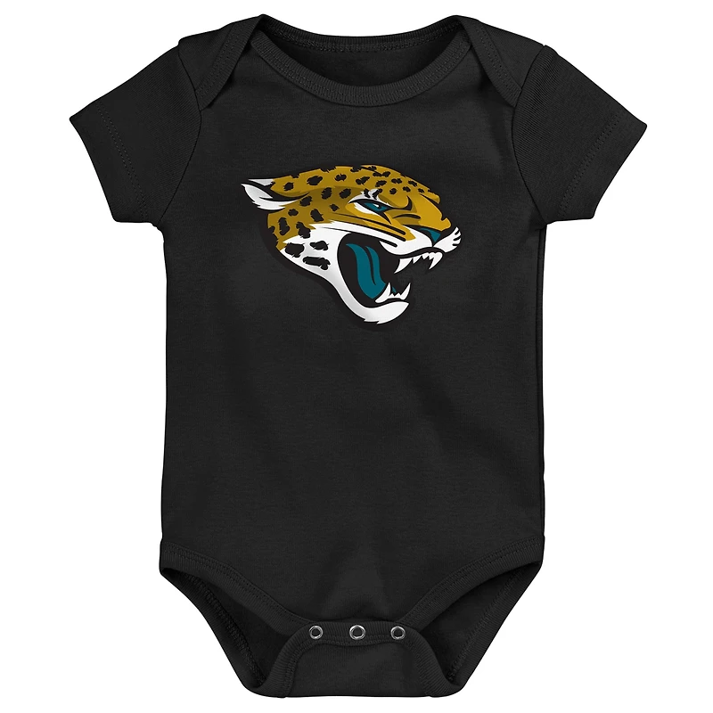 Ensemble de 3 bodys Starter pour nouveau-nés et nourrissons des Jacksonville Jaguars Team