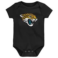 Ensemble de 3 bodys Starter pour nouveau-nés et nourrissons des Jacksonville Jaguars Team