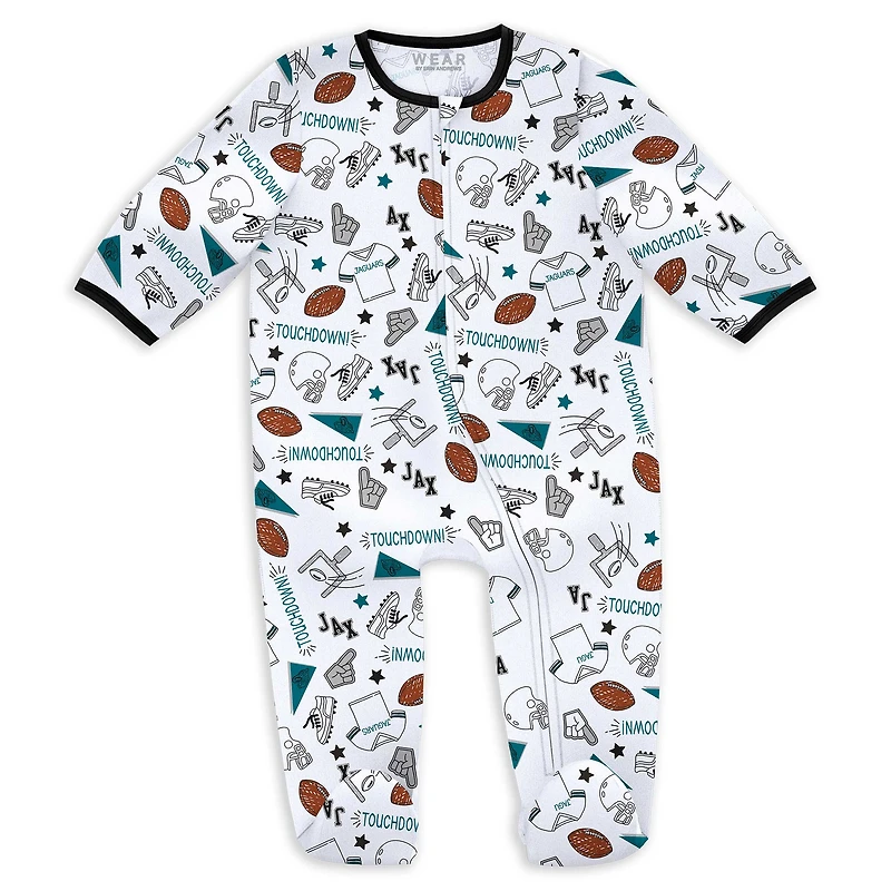 Ensemble de sommeil et jeu pour nouveau-nés nourrissons par Erin Andrews Jacksonville Jaguars