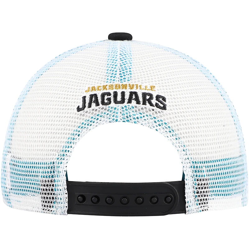 Preschool Black Jacksonville Jaguars Core Lockup Trucker Adjustable hat