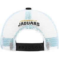 Preschool Black Jacksonville Jaguars Core Lockup Trucker Adjustable hat