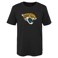 T-shirt noir à logo primaire Jacksonville Jaguars pour enfants d'âge préscolaire