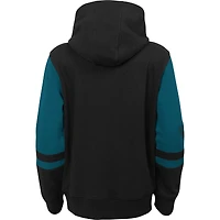 Preschool Black Jacksonville Jaguars Stadium Color Block Full-Zip Hoodie