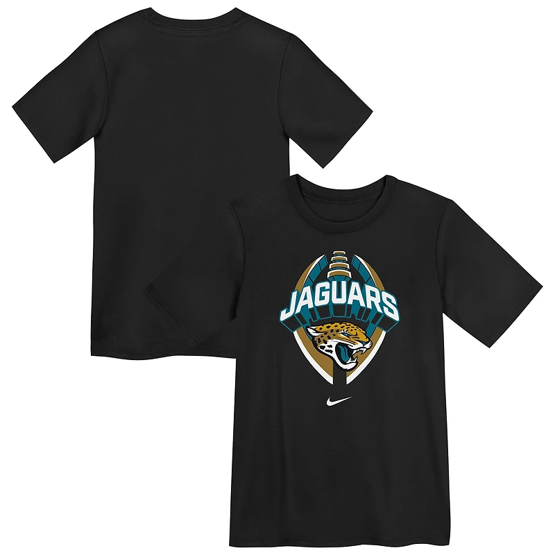T-shirt Nike Dri-FIT noir pour enfant des Jaguars de Jacksonville