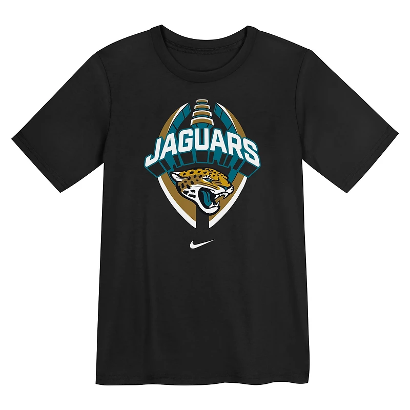 T-shirt Nike Dri-FIT noir pour enfant des Jaguars de Jacksonville