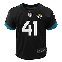 Maillot de jeu joueur alternatif Josh Hines-Allen des Jaguars Jacksonville pour enfants d'âge préscolaire Nike