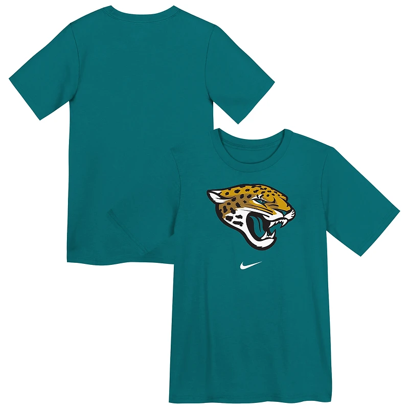 Preschool Nike Teal Jacksonville Jaguars Primary Logo Legend Performance T-Shirt