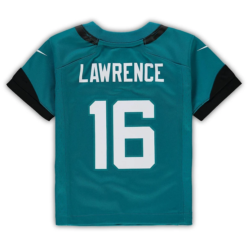Preschool Nike Trevor Lawrence Teal Jacksonville Jaguars Game Jersey