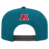 Casquette Snapback Jacksonville Jaguars Lock Up bleu sarcelle/noir préscolaire