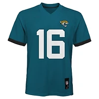 Maillot de joueur réplique Jacksonville Jaguars Teal Trevor Lawrence préscolaire
