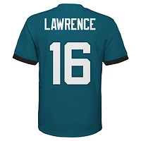 Maillot de joueur réplique Jacksonville Jaguars Teal Trevor Lawrence préscolaire