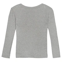 Ensemble de nuit pour tout-petit avec t-shirt à manches longues et pantalon gris chiné des Jaguars Jacksonville