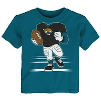 T-shirt ajusté bleu sarcelle pour tout-petits Outerstuff des Jaguars de Jacksonville