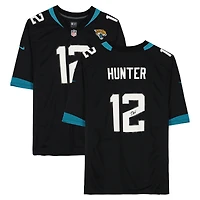 Travis Hunter Jacksonville Jaguars Autographed Black Nike Game Jersey  