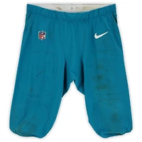 Pantalon bleu sarcelle n° 44 utilisé par Travon Walker Jacksonville Jaguars contre les Titans du Tennessee le 11 décembre 2022
