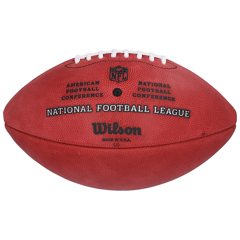 Ballon de football Wilson Duke en couleur autographié par Trevor Lawrence et Brian Thomas Jr. des Jaguars de Jacksonville