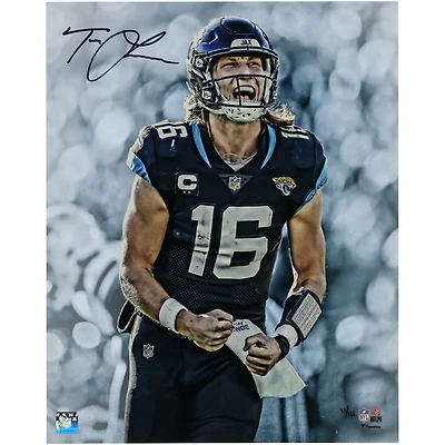 Trevor Lawrence Jacksonville Jaguars Autographed 16" x 20" Scream Photograph - Signed in Black Ink - Limited Edition of 116