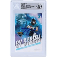 Carte de recrue authentifiée 2021 Panini Absolute signée Trevor Lawrence Jacksonville Jaguars par Storm #BST-1 Beckett Fanatics