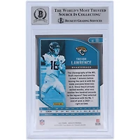 Carte de recrue Panini Absolute #101 autographiée 2021 par Trevor Lawrence Jacksonville Jaguars Beckett Fanatics Witnessed Authenticated 10 Rookie