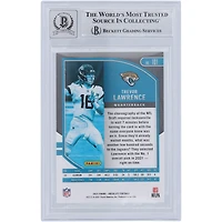 Trevor Lawrence Jacksonville Jaguars Autographed 2021 Panini Absolute #101 Beckett Fanatics Witnessed Authenticated 9/10 Rookie Card
