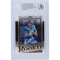 Carte de recrue authentifiée signée Trevor Lawrence Jacksonville Jaguars Panini Chronicles Legacy #215 2021 par les fanatiques de Beckett