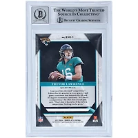 Trevor Lawrence Jacksonville Jaguars Autographed 2021 Panini Donruss Optic Elite Series Rookies #ESR-1 Beckett Fanatics Witnessed Authenticated 10 Rookie Card