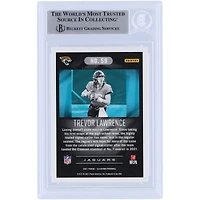 Carte de recrue authentifiée autographiée par Trevor Lawrence Jacksonville Jaguars 2021 Panini Illusions #59 Beckett Fanatics
