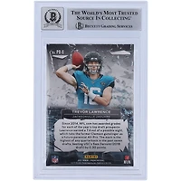 Carte de recrue Panini Prizm Break #PB-6 2021 autographiée par Trevor Lawrence Jacksonville Jaguars, vue par les fanatiques de Beckett, numéro 10 authentifiée